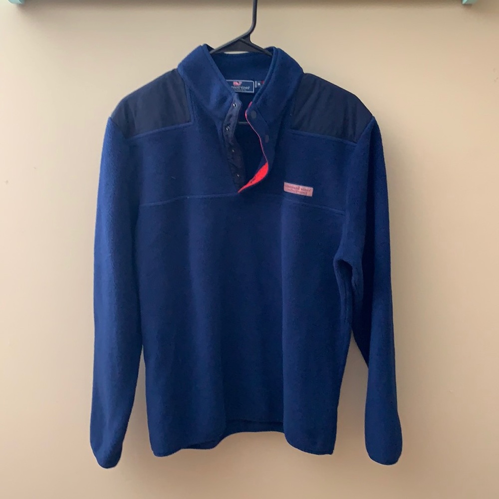 Vineyard vines blue pullover